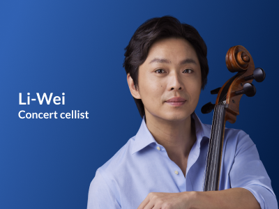Li-Wei, concert cellist and Endowus client